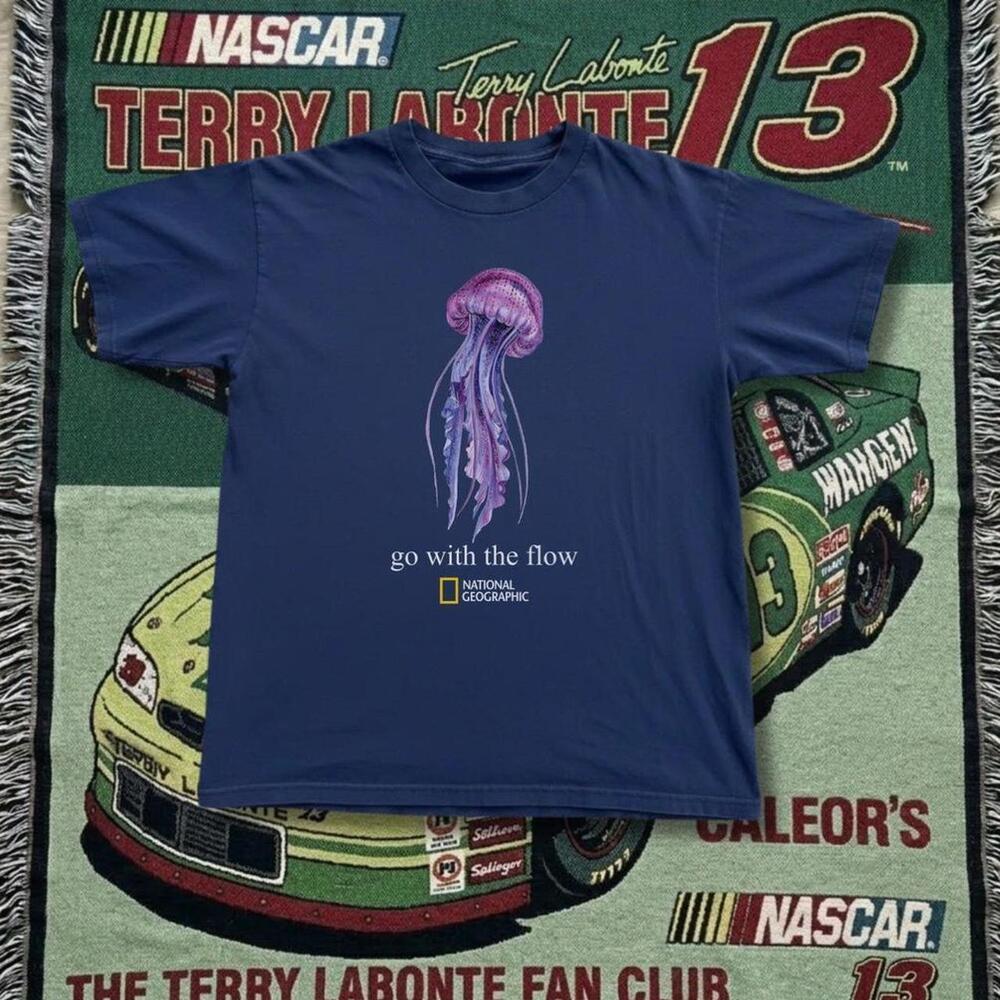 National Geographic Jellyfish Blue T-Shirt